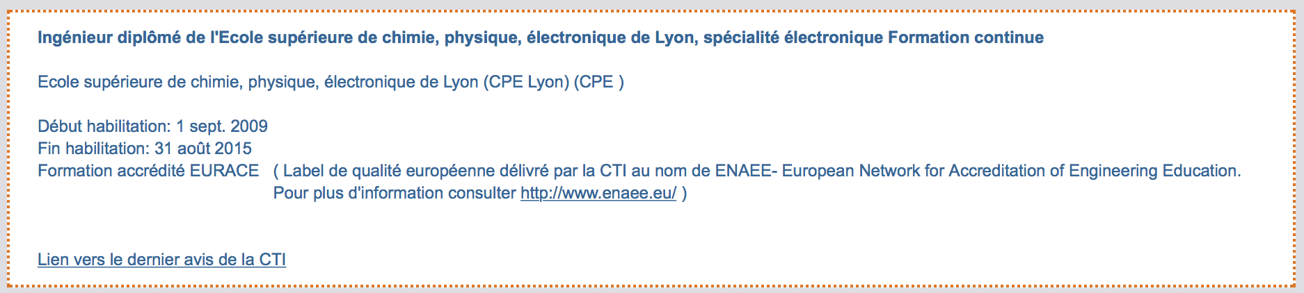 diplome rncp avis